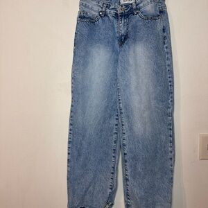 Classic Blue Straight Leg Jeans